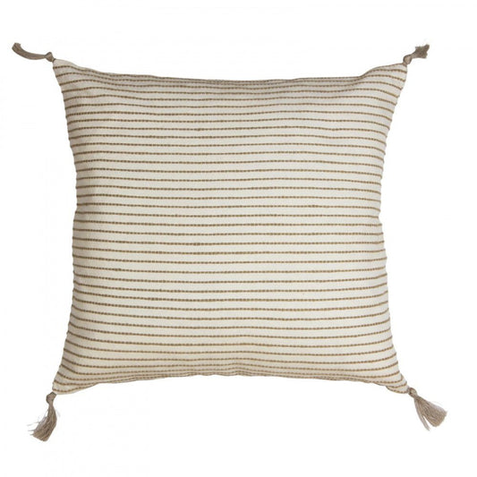 Haväng Randigt Kuddfodral Offwhite 48x48 | Fondaco | 7340073896708 | 210115 - 444 - 12 | Maessing Interiör