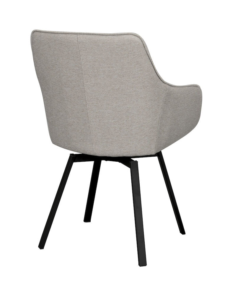Alison Karmstol Beige/Svart | Rowico Home | 7340126585856 | 118083 | Maessing Interiör