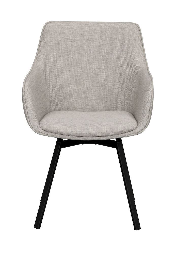 Alison Karmstol Beige/Svart | Rowico Home | 7340126585856 | 118083 | Maessing Interiör