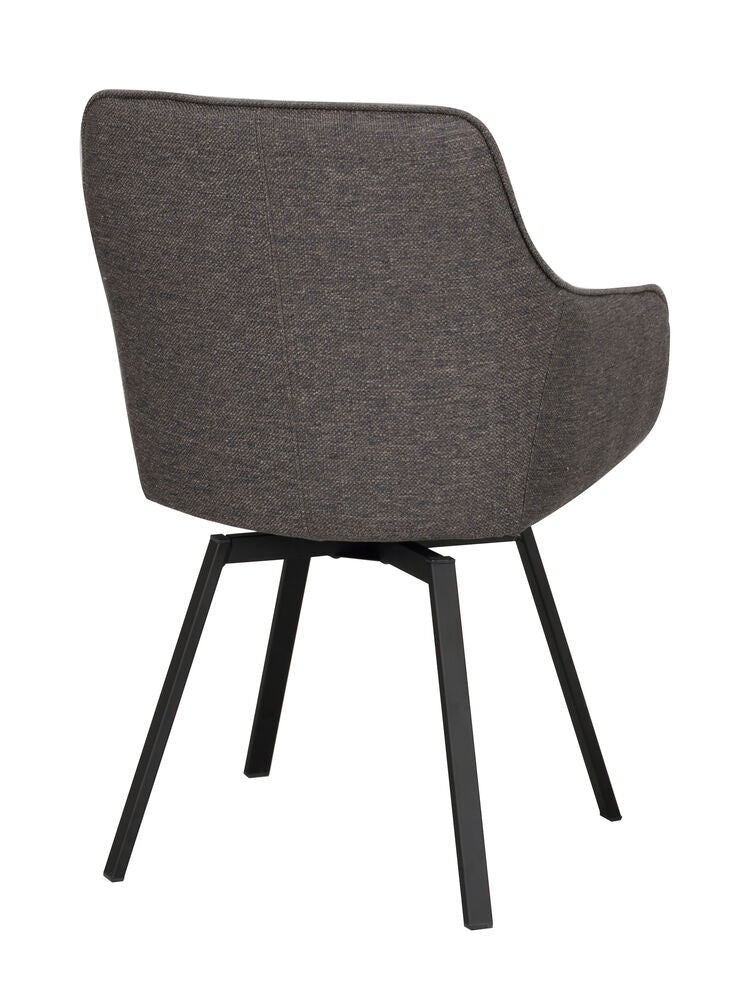 Alison Karmstol Grå/Svart | Rowico Home | 7340126585818 | 118079 | Maessing Interiör