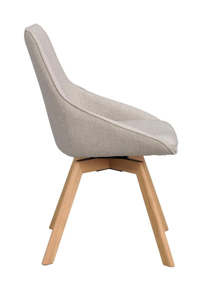 Alison Stol Beige/Ek | Rowico Home | 7340126585726 | 118064 | Maessing Interiör
