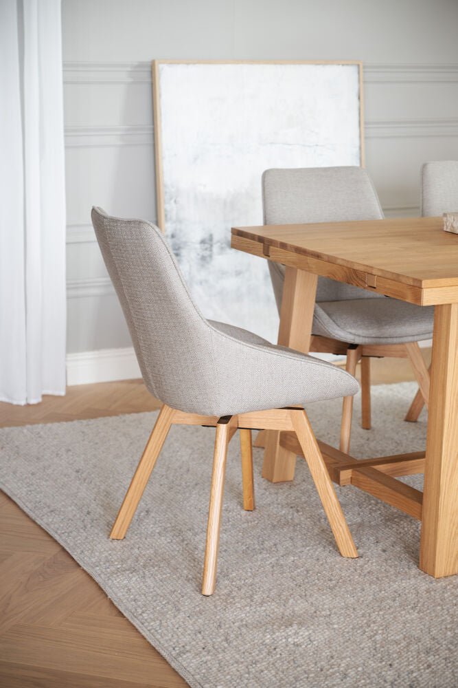 Alison Stol Beige/Ek | Rowico Home | 7340126585726 | 118064 | Maessing Interiör