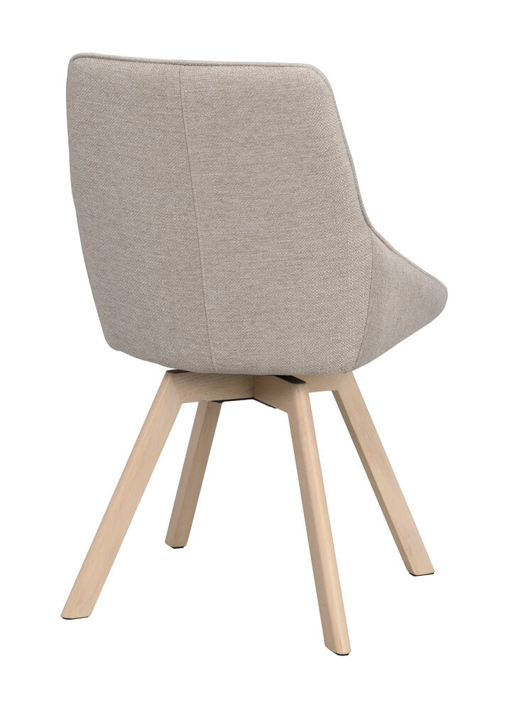 Alison Stol Beige/Vitpigmenterad Ek | Rowico Home | 7340126585733 | 118065 | Maessing Interiör