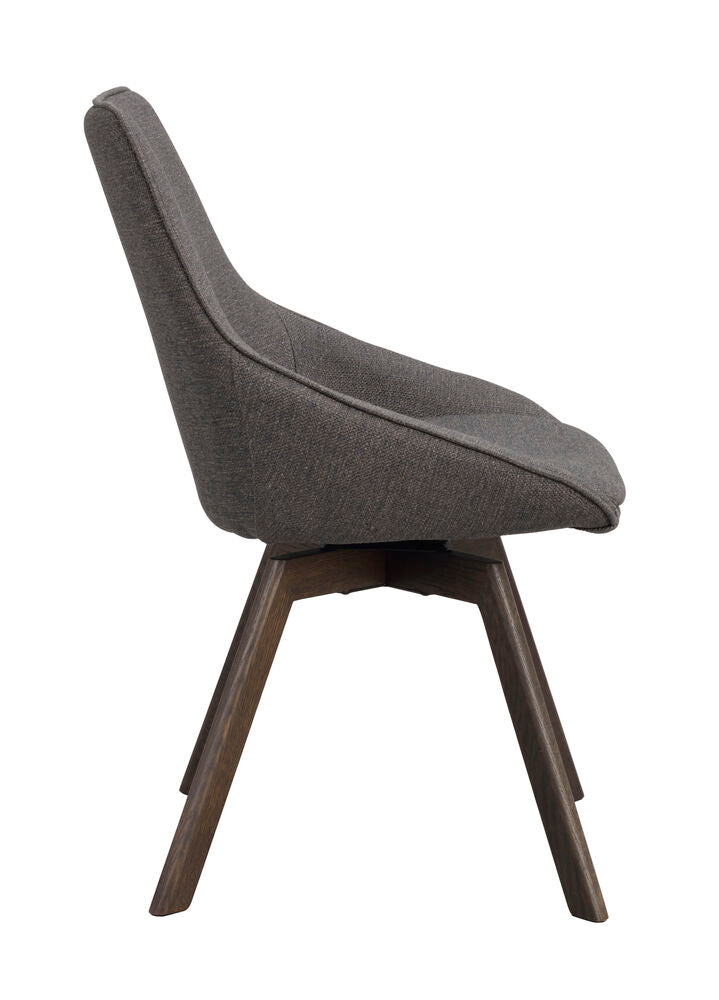 Alison Stol Grå/Brun Ek | Rowico Home | 7340126585702 | 118062 | Maessing Interiör