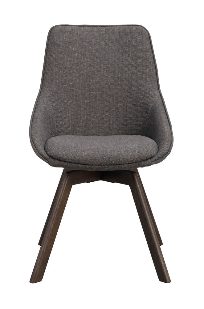 Alison Stol Grå/Brun Ek | Rowico Home | 7340126585702 | 118062 | Maessing Interiör