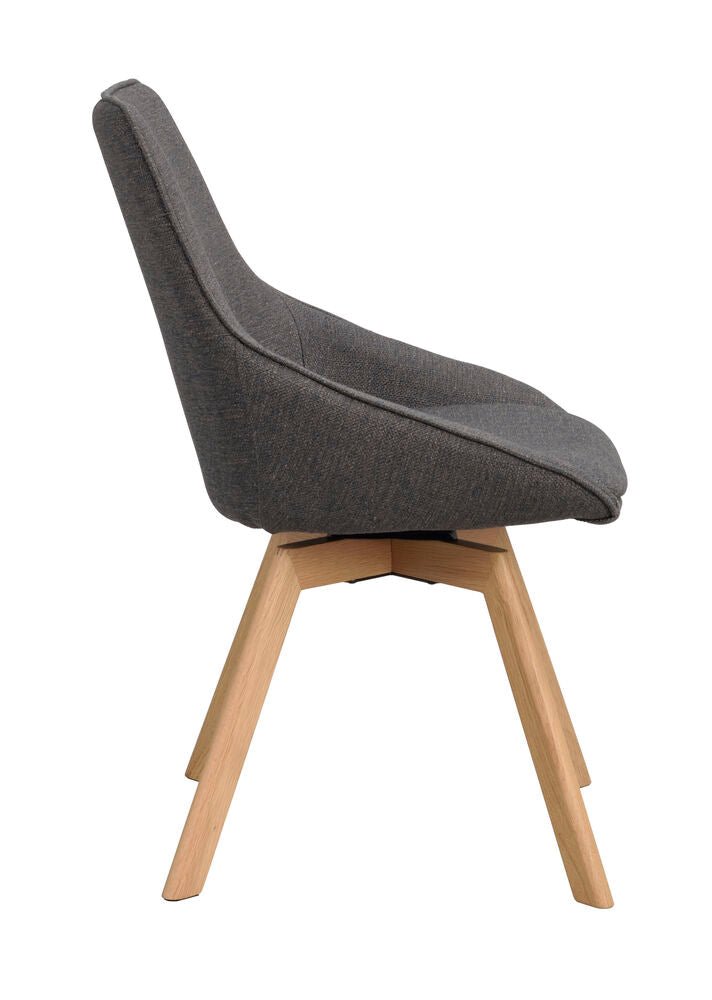 Alison Stol Grå/Ek | Rowico Home | 7340126585689 | 118060 | Maessing Interiör