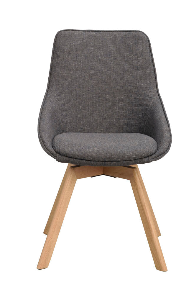 Alison Stol Grå/Ek | Rowico Home | 7340126585689 | 118060 | Maessing Interiör
