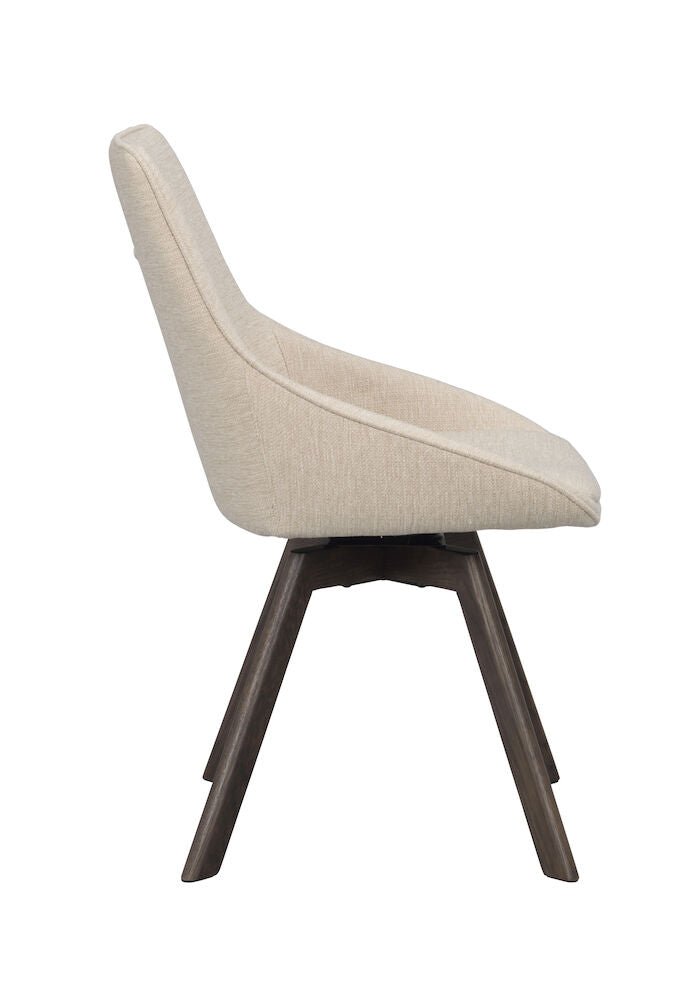 Alison Stol Ljusbeige/Brun Ek | Rowico Home | 7340126571644 | 117862 | Maessing Interiör