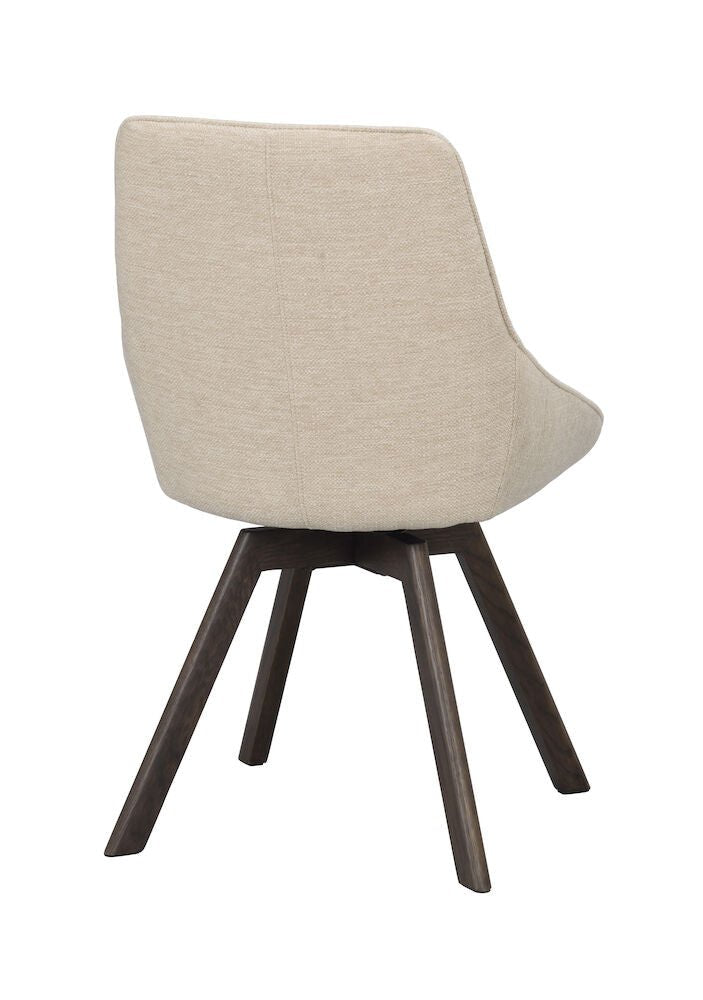 Alison Stol Ljusbeige/Brun Ek | Rowico Home | 7340126571644 | 117862 | Maessing Interiör