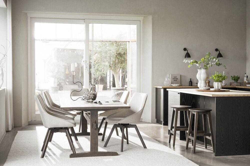 Alison Stol Ljusbeige/Brun Ek | Rowico Home | 7340126571644 | 117862 | Maessing Interiör