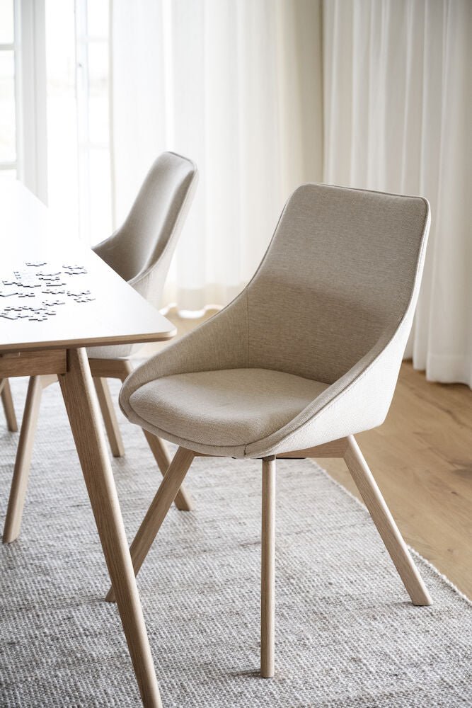 Alison Stol Ljusbeige/Ek | Rowico Home | 7340126571620 | 117860 | Maessing Interiör