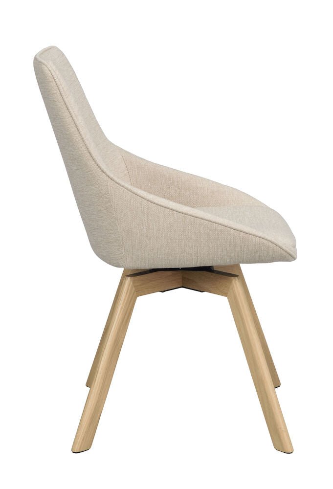 Alison Stol Ljusbeige/Ek | Rowico Home | 7340126571620 | 117860 | Maessing Interiör
