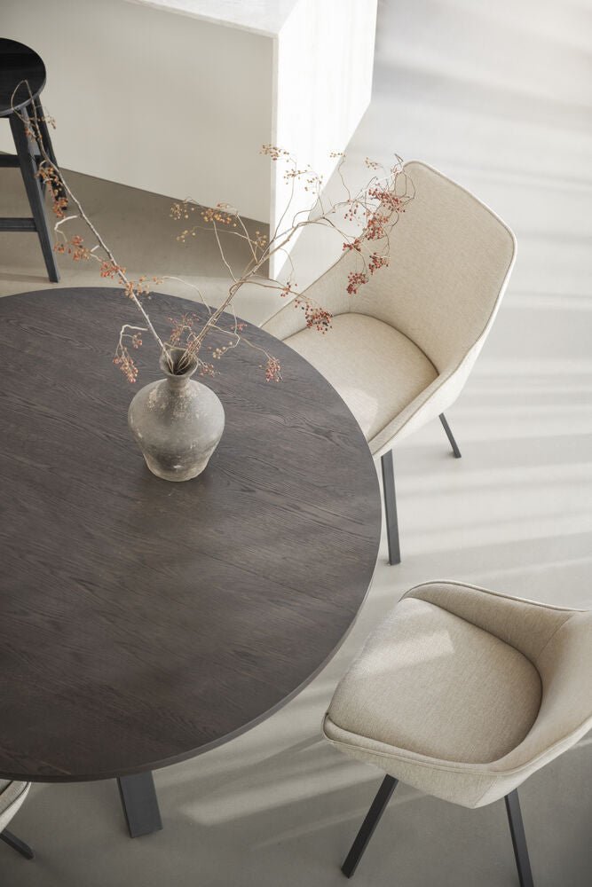 Alison Stol Ljusbeige/Svart | Rowico Home | 7340126585610 | 117859 | Maessing Interiör