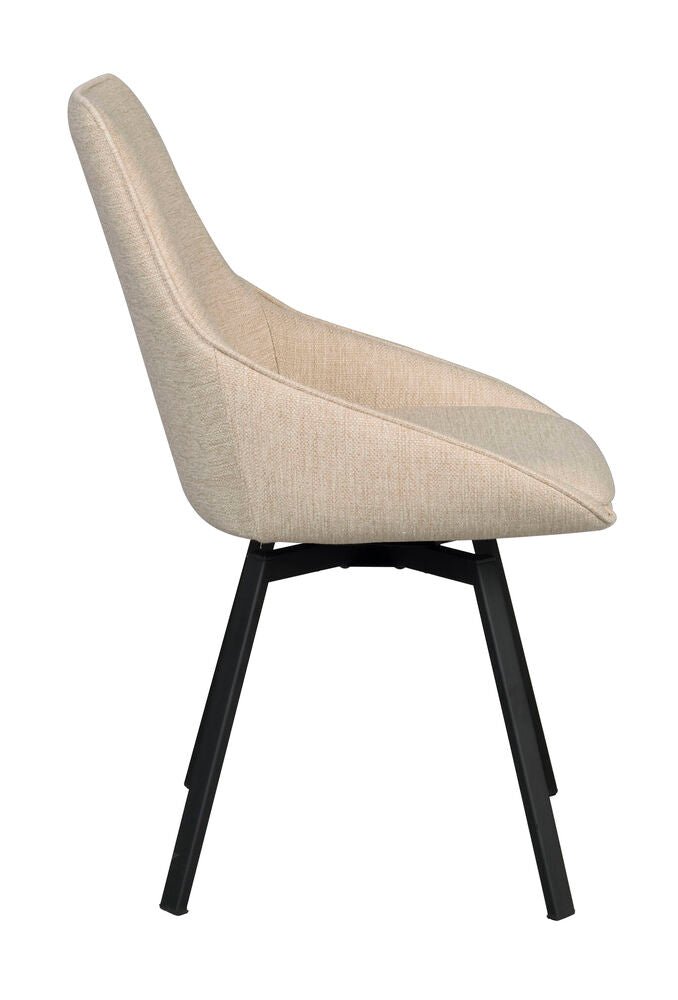 Alison Stol Ljusbeige/Svart | Rowico Home | 7340126585610 | 117859 | Maessing Interiör
