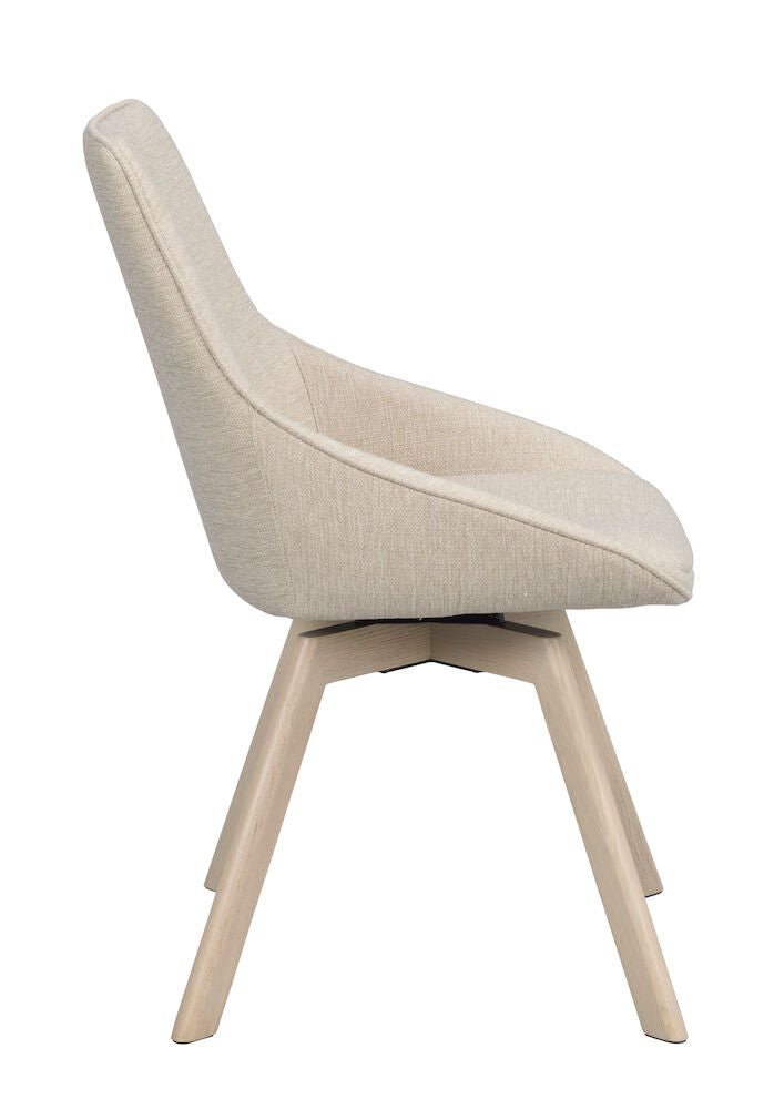 Alison Stol Ljusbeige/Vitpigmenterad Ek | Rowico Home | 7340126571637 | 117861 | Maessing Interiör