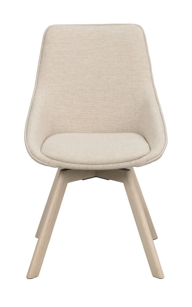 Alison Stol Ljusbeige/Vitpigmenterad Ek | Rowico Home | 7340126571637 | 117861 | Maessing Interiör