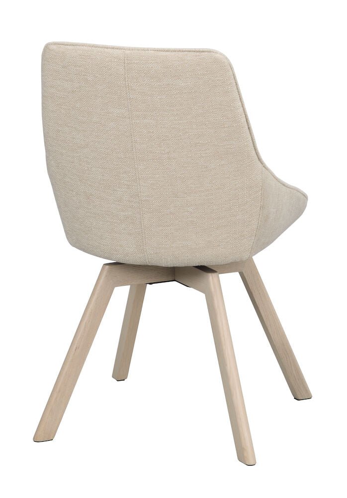 Alison Stol Ljusbeige/Vitpigmenterad Ek | Rowico Home | 7340126571637 | 117861 | Maessing Interiör