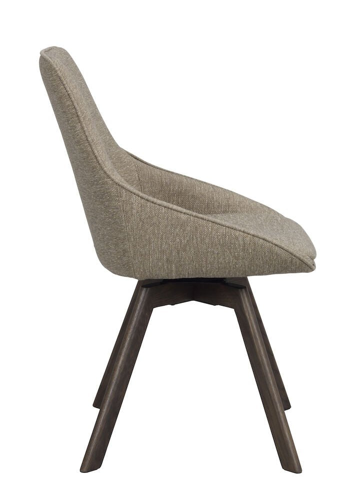 Alison Stol Mörkbeige/Brun Ek | Rowico Home | 7340126571675 | 117866 | Maessing Interiör
