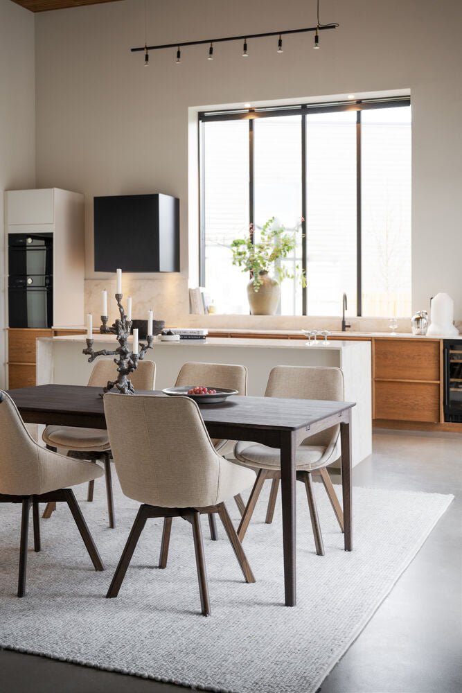 Alison Stol Mörkbeige/Brun Ek | Rowico Home | 7340126571675 | 117866 | Maessing Interiör