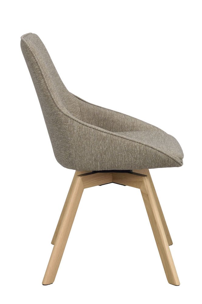 Alison Stol Mörkbeige/Ek | Rowico Home | 7340126571651 | 117864 | Maessing Interiör