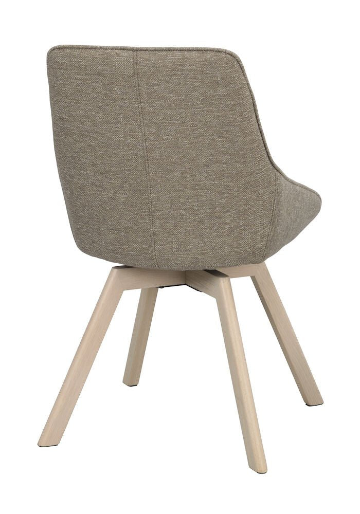 Alison Stol Mörkbeige/Vitpigmenterad Ek | Rowico Home | 7340126571668 | 117865 | Maessing Interiör