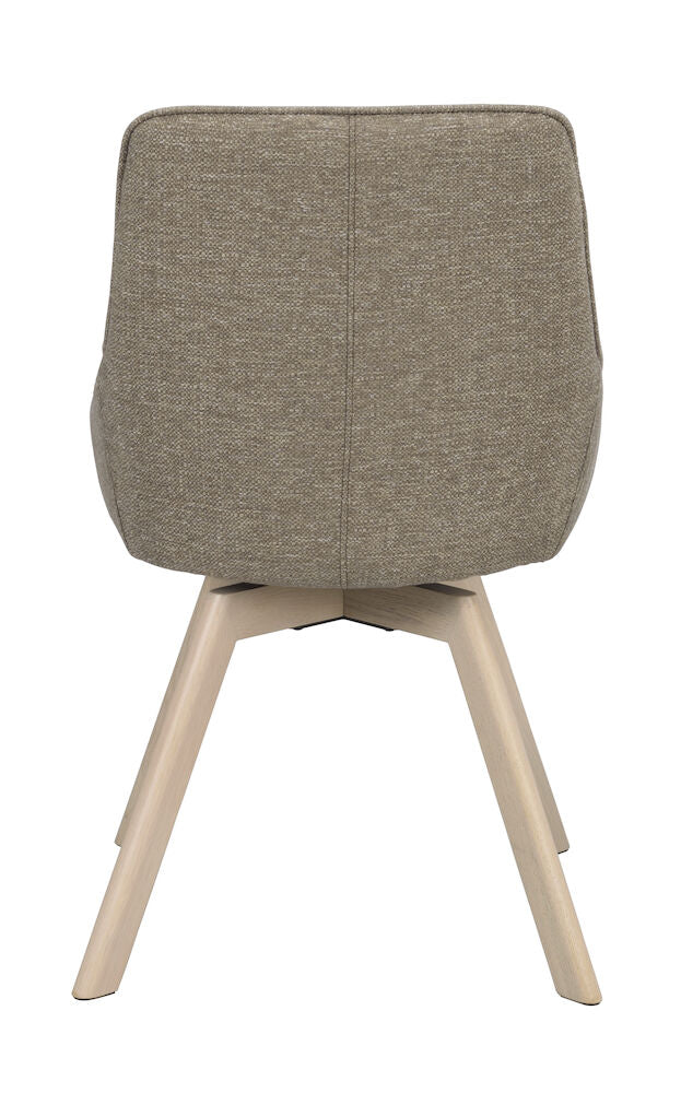 Alison Stol Mörkbeige/Vitpigmenterad Ek | Rowico Home | 7340126571668 | 117865 | Maessing Interiör