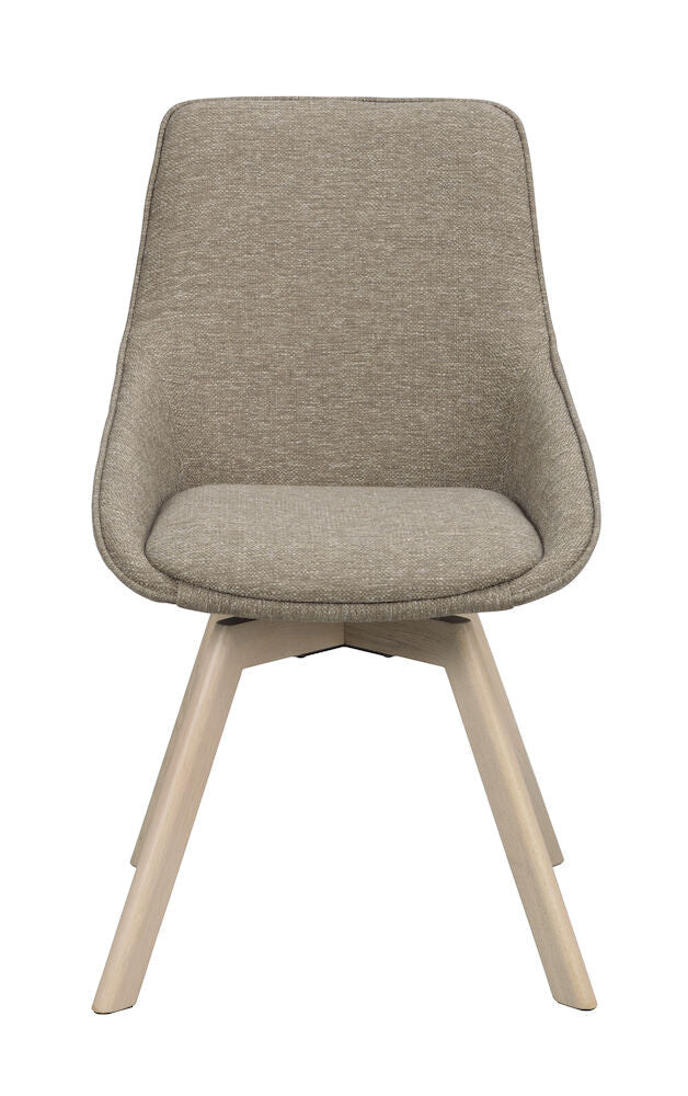 Alison Stol Mörkbeige/Vitpigmenterad Ek | Rowico Home | 7340126571668 | 117865 | Maessing Interiör