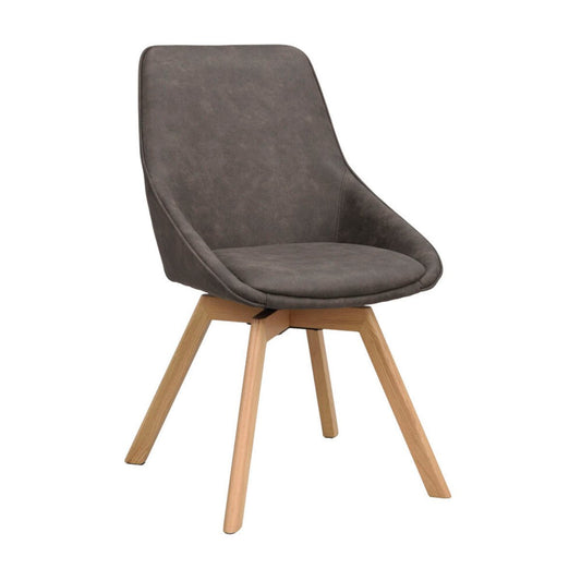 Alison Stol Mörkgrå/Ek | Rowico Home | 7340126585788 | 118070 | Maessing Interiör
