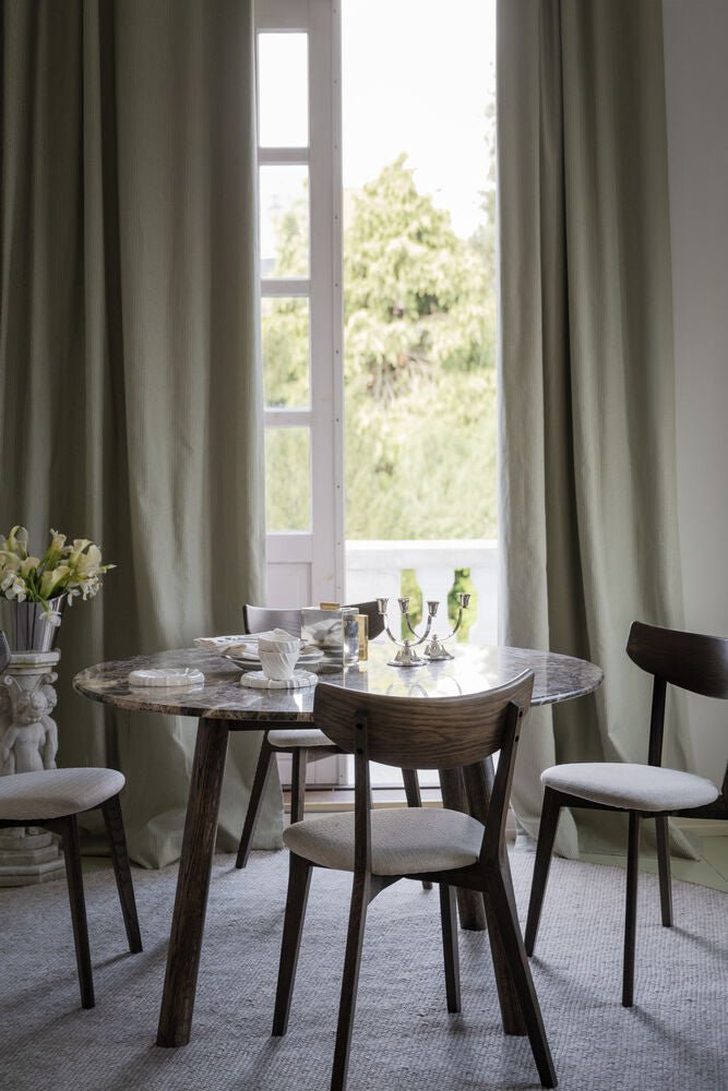 Ami Stol Beige/Brun Ek | Rowico Home | 7340126556429 | 113033 | Maessing Interiör