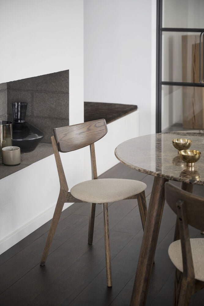Ami Stol Beige/Brun Ek | Rowico Home | 7340126556429 | 113033 | Maessing Interiör