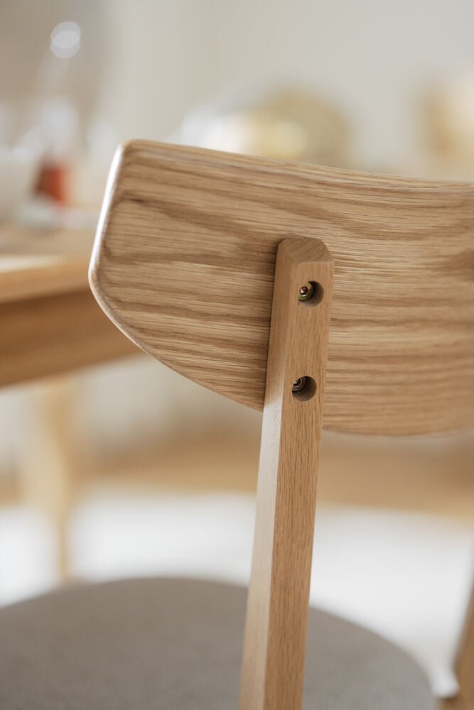 Ami Stol Grå - Beige/Ek | Rowico Home | 7340126558850 | 113018 | Maessing Interiör