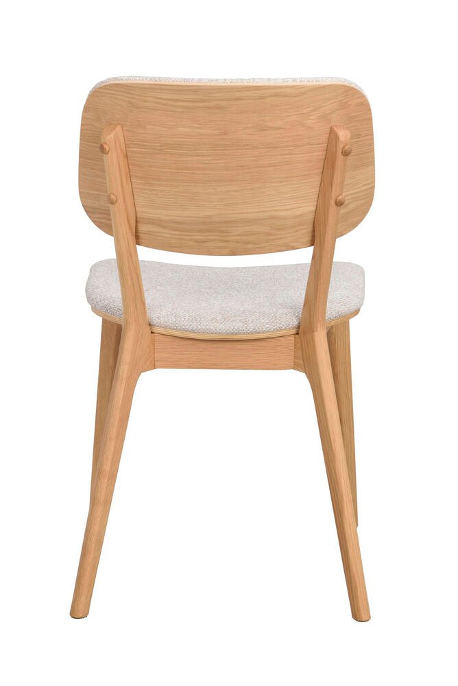 Barrett Stol Ljusbeige/Ek | Rowico Home | 7340233301967 | 121286 | Maessing Interiör