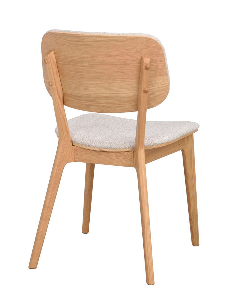 Barrett Stol Ljusbeige/Ek | Rowico Home | 7340233301967 | 121286 | Maessing Interiör
