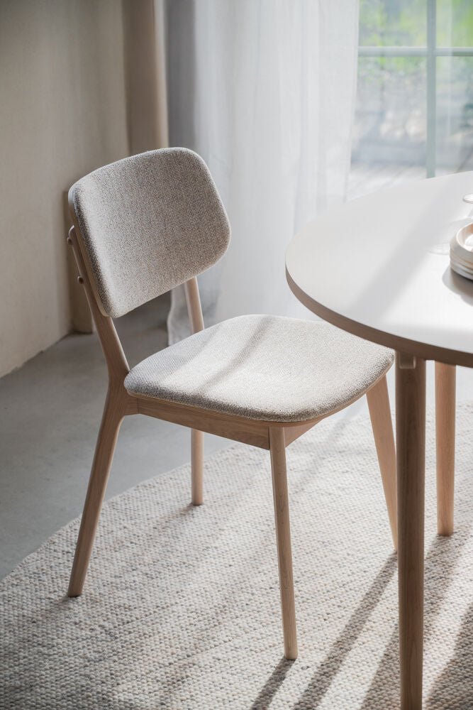 Barrett Stol Ljusbeige/Vitpigmenterad Ek | Rowico Home | 7340233301974 | 121287 | Maessing Interiör