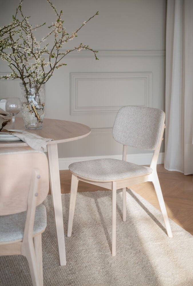 Barrett Stol Ljusbeige/Vitpigmenterad Ek | Rowico Home | 7340233301974 | 121287 | Maessing Interiör