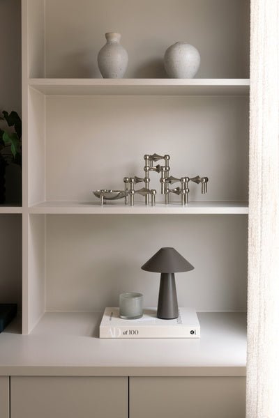 Cannes Portabel Bordslampa Brun | Globen Lighting | 7319434935066 | 493506 | Maessing Interiör