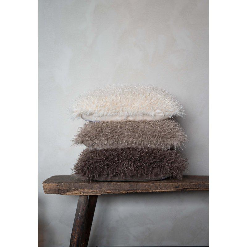 Curly Kuddfodral Offwhite 50x50 | Fondaco | 7340073922872 | 240306 - 444 - 09 | Maessing Interiör