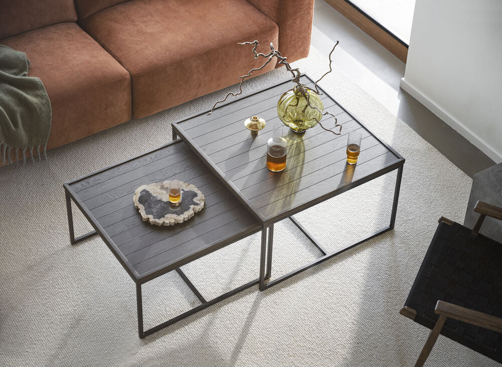 Deerfield Soffbord Brun Ek/Svart 70 | Rowico Home | 7340126556962 | 121035 | Maessing Interiör