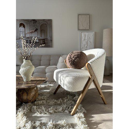 Elsie Prydnadskudde Nougat Ø30 | Svanefors | 7332623418010 | 1225 - 49 - 066 | Maessing Interiör