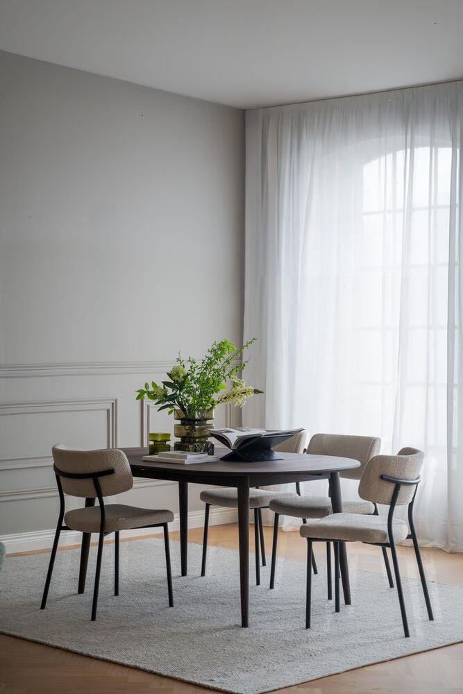Herbster Stol Beige/Svart | Rowico Home | 7340126595169 | 128130 | Maessing Interiör