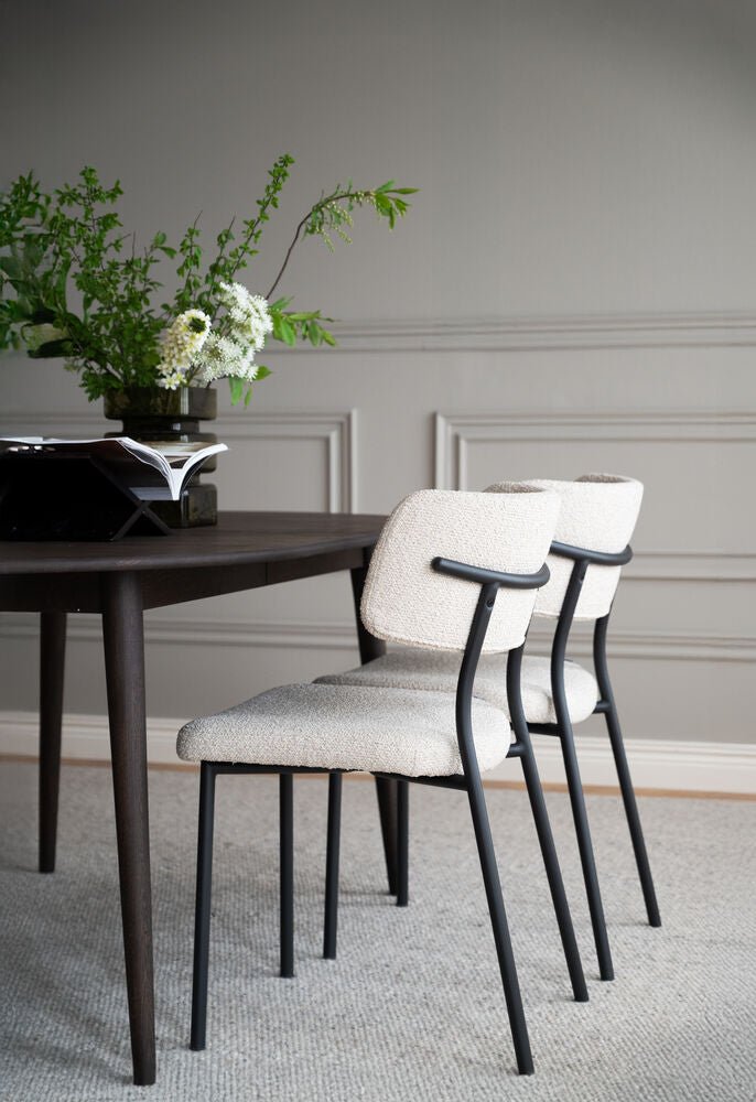 Herbster Stol Beige/Svart | Rowico Home | 7340126595169 | 128130 | Maessing Interiör