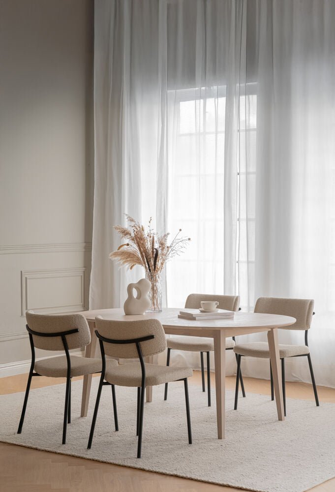 Herbster Stol Beige/Svart | Rowico Home | 7340126595169 | 128130 | Maessing Interiör