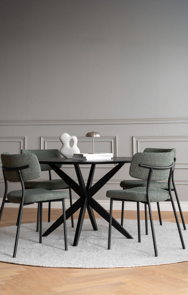 Herbster Stol Grön/Svart | Rowico Home | 7340126595176 | 128132 | Maessing Interiör