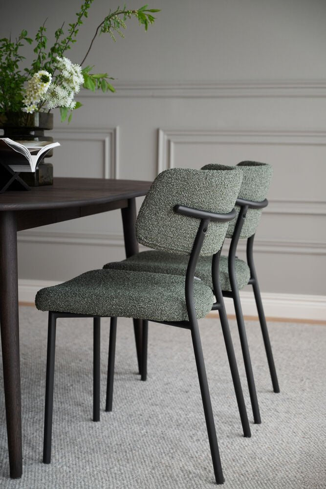 Herbster Stol Grön/Svart | Rowico Home | 7340126595176 | 128132 | Maessing Interiör