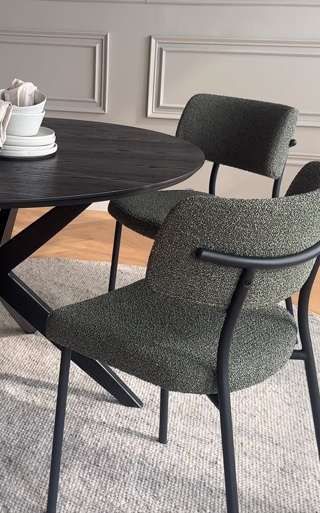 Herbster Stol Grön/Svart | Rowico Home | 7340126595176 | 128132 | Maessing Interiör