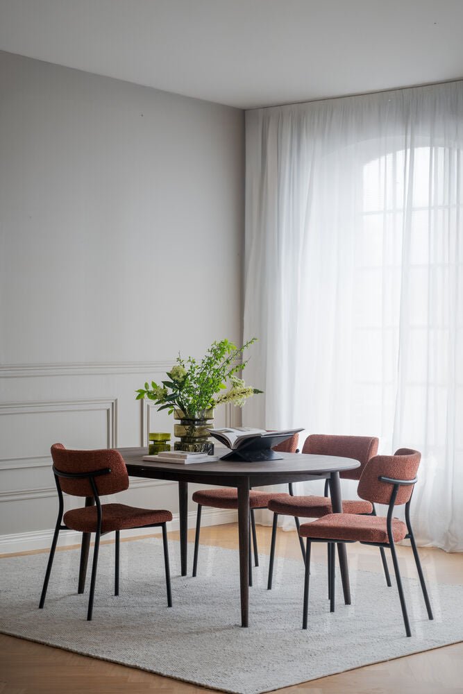 Herbster Stol Röd/Svart | Rowico Home | 7340233304159 | 128133 | Maessing Interiör