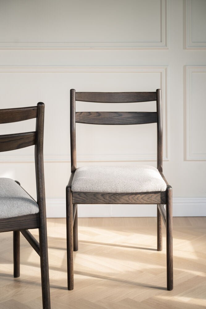 Kerwin Stol Ljusbeige/Brun Ek | Rowico Home | 7340233302018 | 123508 | Maessing Interiör