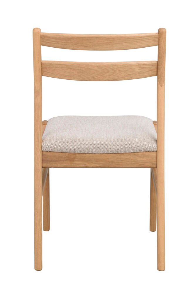 Kerwin Stol Ljusbeige/Ek | Rowico Home | 7340233301998 | 123504 | Maessing Interiör