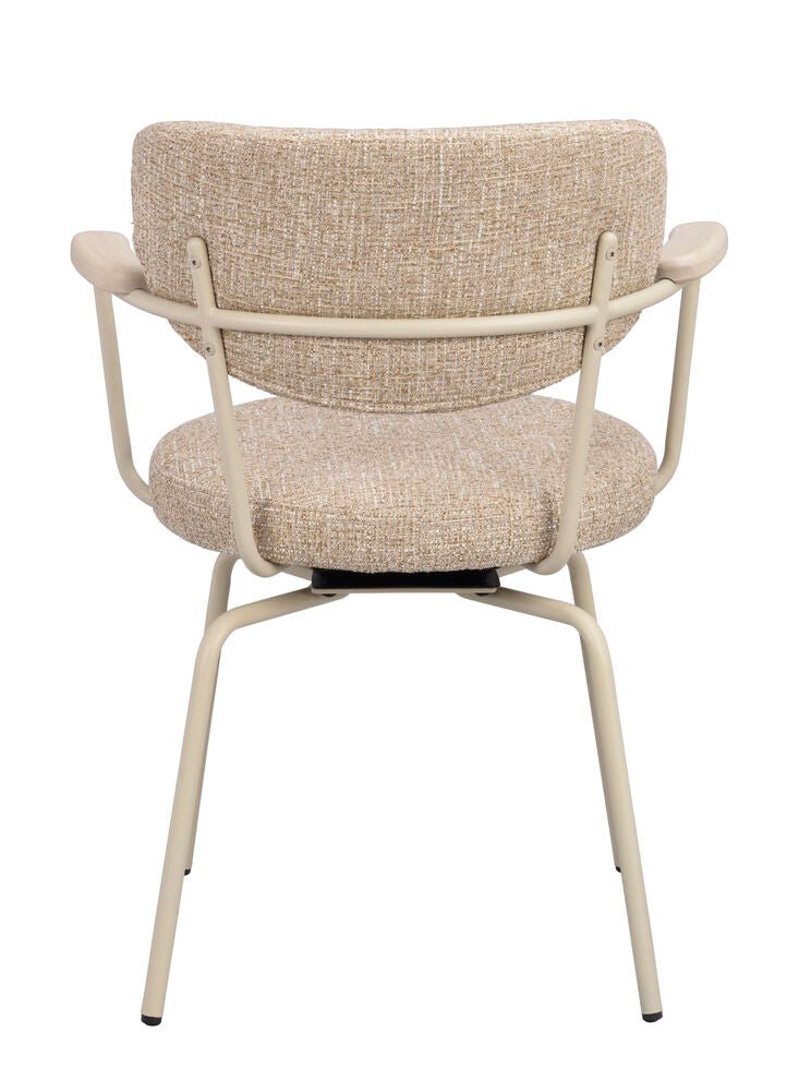 Merrick Karmstol Mörkbeige/Beige | Rowico Home | 7340233306054 | 128312 | Maessing Interiör
