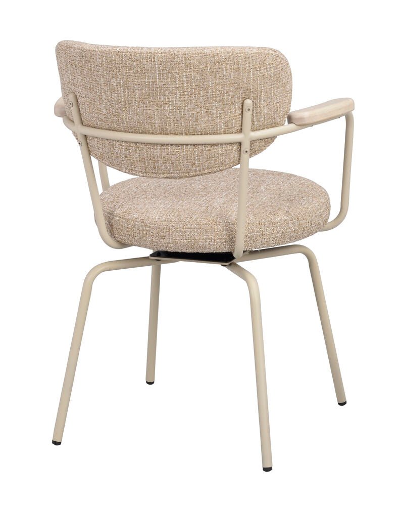 Merrick Karmstol Mörkbeige/Beige | Rowico Home | 7340233306054 | 128312 | Maessing Interiör